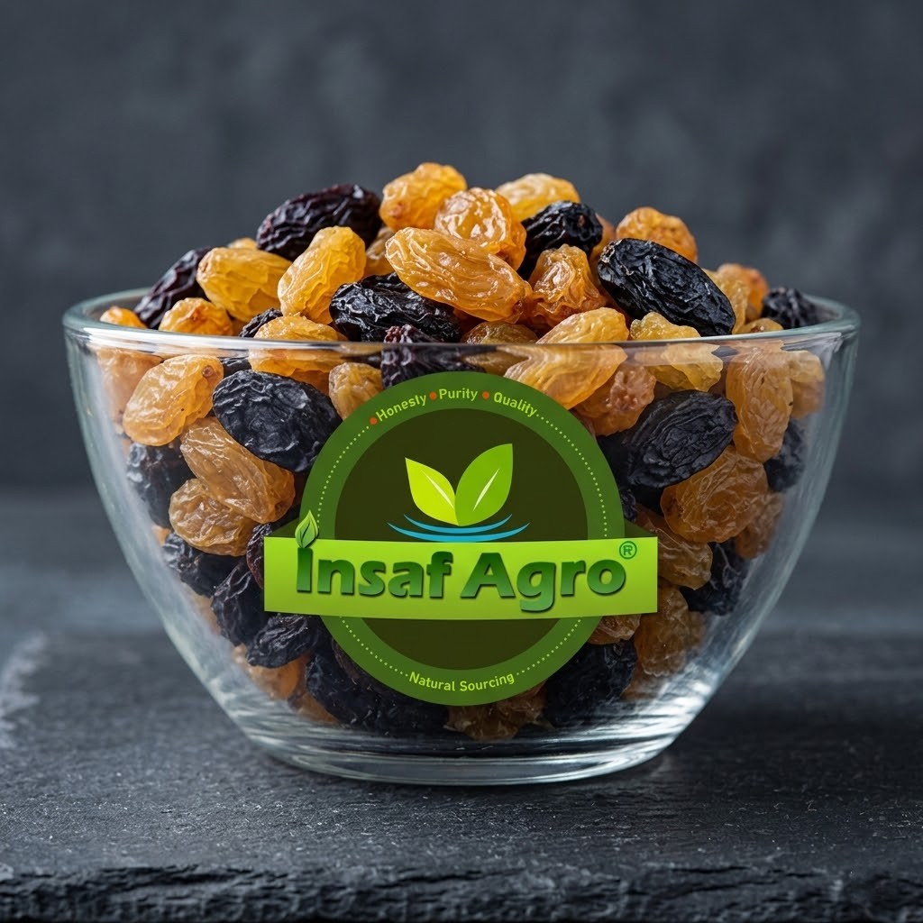 Irani Seedless Raisins - ইরানি সিডলেস গোল্ডেন ও ব্ল্যাক কিশমিশ